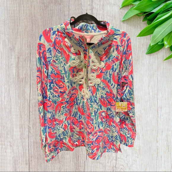 Lilly Pulitzer Tops - NEW Lilly Pulitzer UPF 50 Popover Tunic with TAGS!